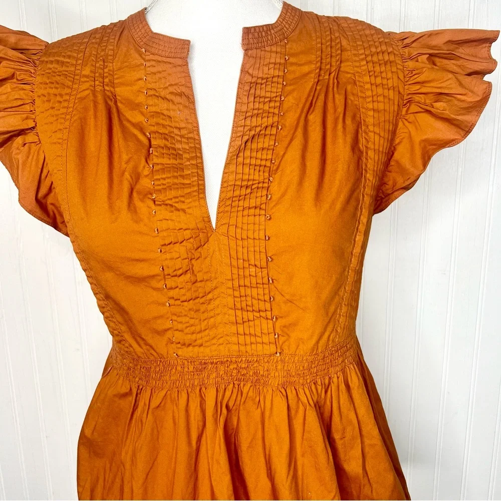 Ulla Johnson Louise Ruffle Top Size 4 - Picture 3 of 7
